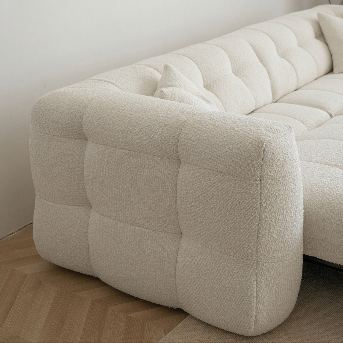 Anakin Extendable Sofa in Bouclé